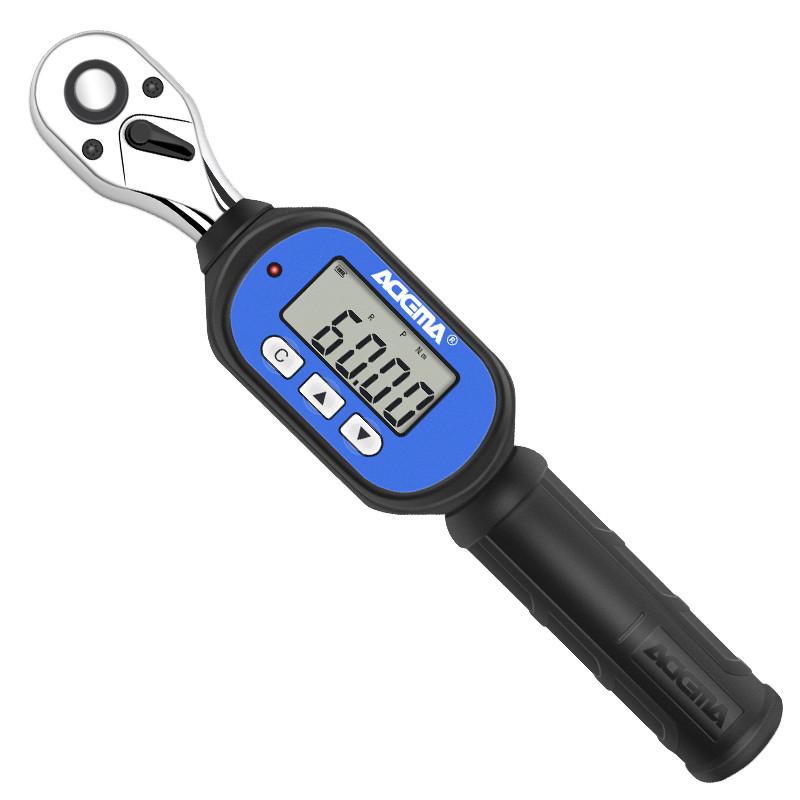 Digital Display Torque Wrench Mini Short Handle Torque Automotive Repair Tool High Precision Adjustable Spanner