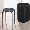 Restaurant Stool Cover Round Bar Stool Covers 210D Oxford Waterproof Furniture Cover Outdoor Circular Stool Bench Cover 39*64cm