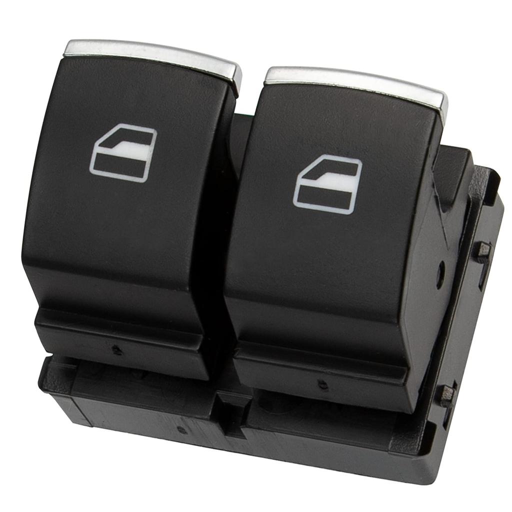 2 Door Front Left Master Window Switch Fits Golf MK5 MK6 GTI Passat B6 | for OE 5K3959857 5K3959857A 5K3959857B Also fits Eos Rabbit models Restores