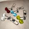 Cherry Charm Keychain Sparkling Multifunctional Crystal Accessory for Purses Backpacks and Cars Women's Gift
