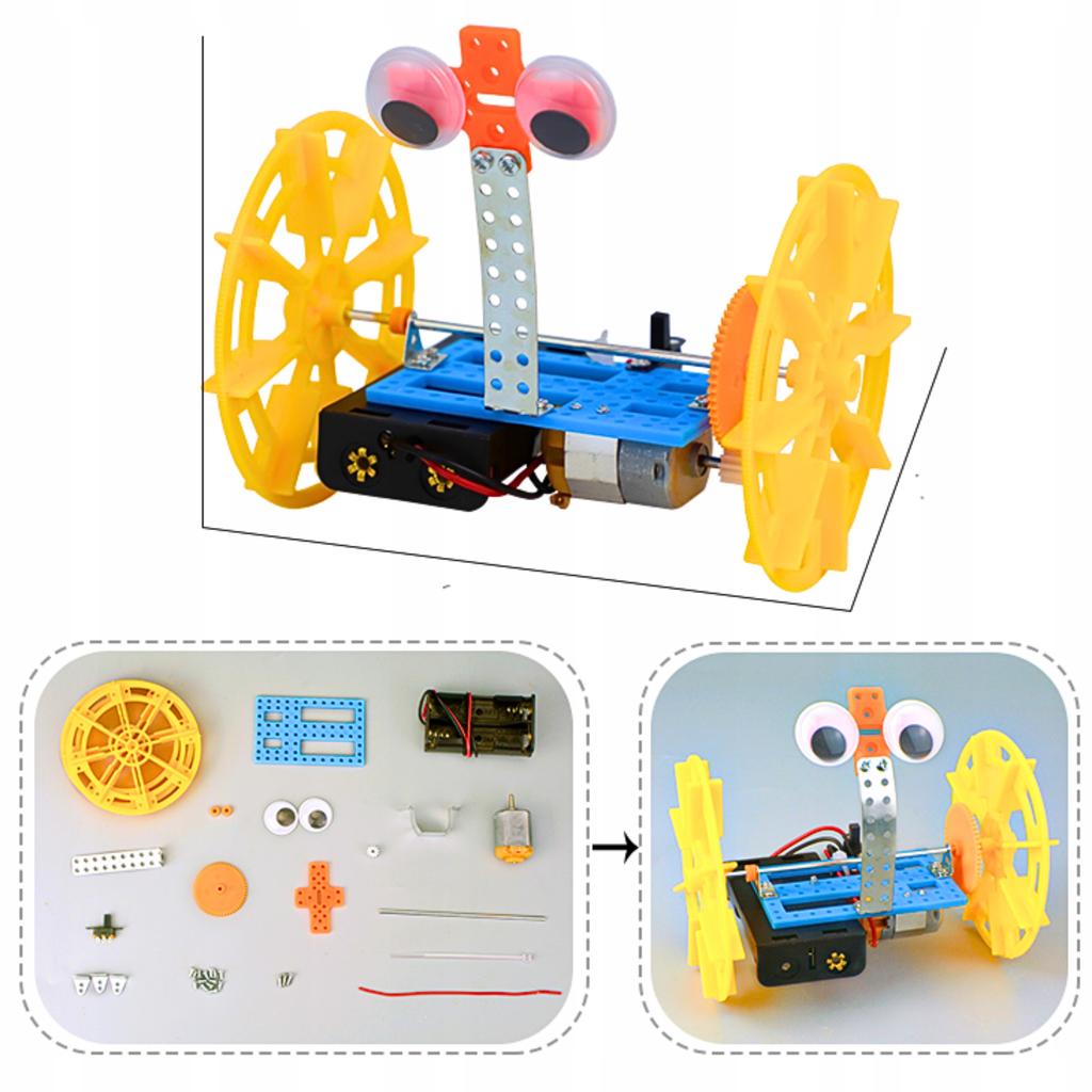 Kreatywny Zestaw Konstrukcyjny Majsterkowicza Stwórz Swoje Roboty Stem 5W1