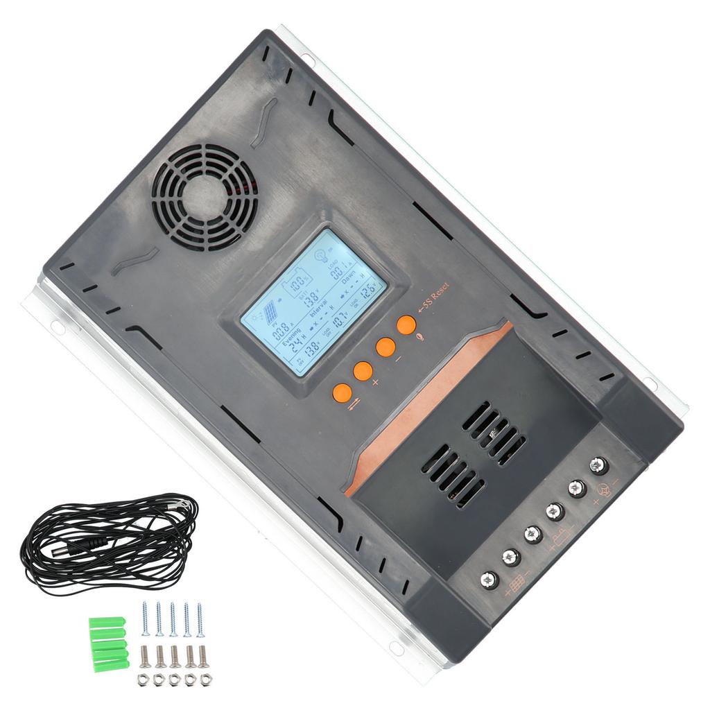 MPPT Solar Controller Automatic Identification Power Device for Outdoor Monitoring 100A
