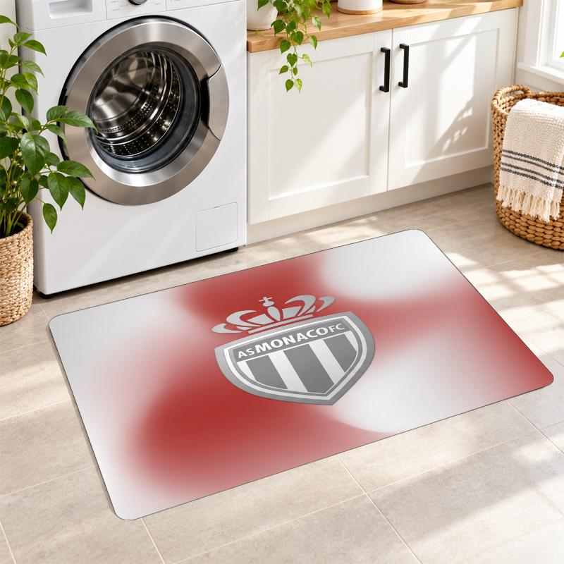 Flannel Kitchen Mat Monaco FC Soft Area Rug Non Slip Floor Carpet Home Decoration