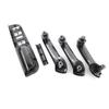 5PCS Interior Door Grab Handle Cover Carbon Fiber For VW Je1tta Golf MK4 1999-2004