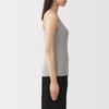 MUJI Smooth Rib Bra Camisole FCA57A6S Size S Women's Gray,