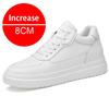 Men Elevator Shoes Height Increase Sneakers Shoes for Men 10cm Sports Casual Shoes Invisible Inner Heightening Shoes for Men 8cm