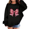 Children's Fashionable Casual Long-sleeved Loose Christmas Print Pullover Sweatshirt