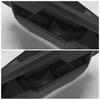 Für Tesla Cybertruck 2025 2025 Autotür Seitenaufbewahrungsbox 2 Stück TPE Vordere Ablagefach Organizer Aufräumen Schwarz