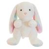 Rainbow Dyed Rabbit Plush Doll, Lop-eared Rabbit Doll, Baby Rabbit Doll, Newborn Pillow Girl Plush Toy, Children's Gift, Birthday and Christmas Gift