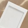 PLA 3D Printed Frame Mini Picture with Wooden Tripod Stand, Photo Display Holder Small for Polaroid Pictures, Tabletop Home Office Decor Easy Loading