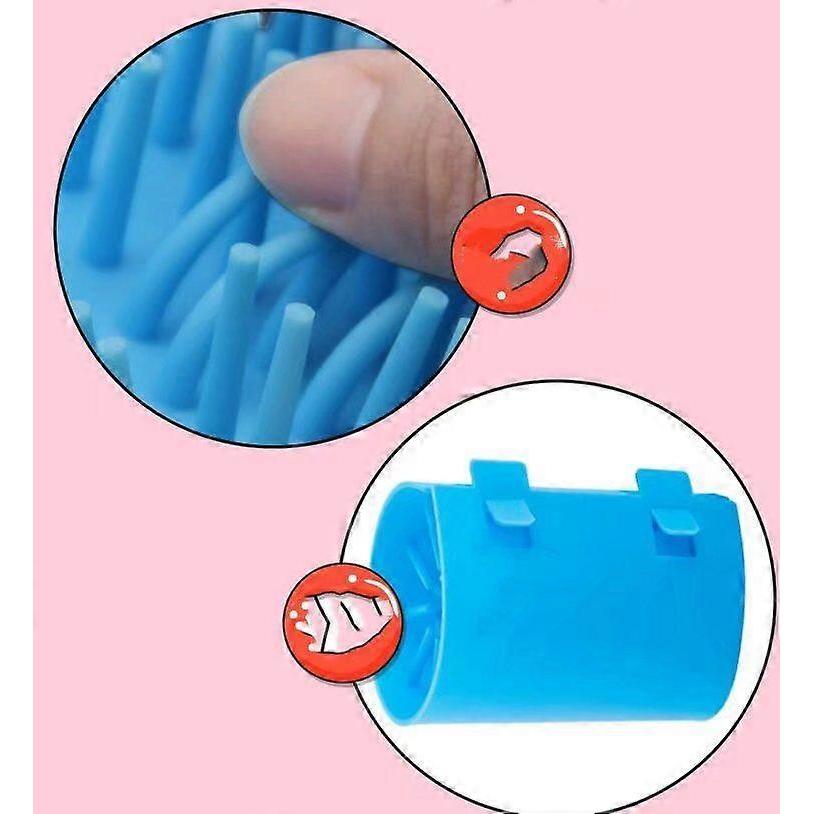 Pet Cleaning Products Pet Foot Washing Dog Foot Washing Cup Silicone Cat Foot Washing Cup (Orange Large)
