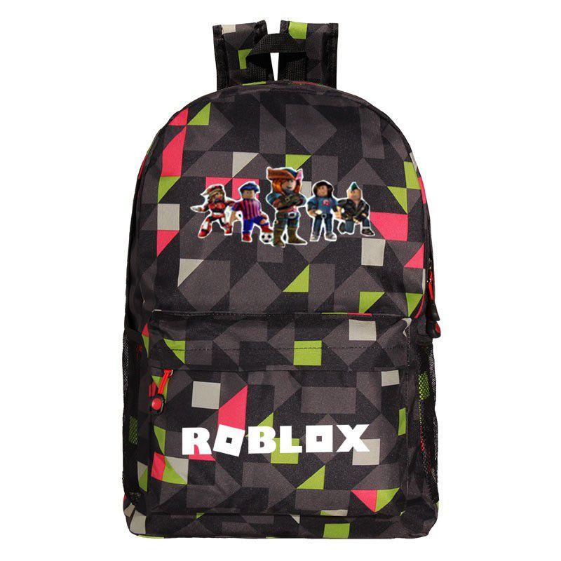 Mochila Xadrez Elegante Roblox Para Alunos Legais