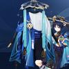 Genshin Impact Cosplay Costume Wanderer Cosplay Scaramouche Wanderer Cos Costume Anime Game Costume Men's Full Set