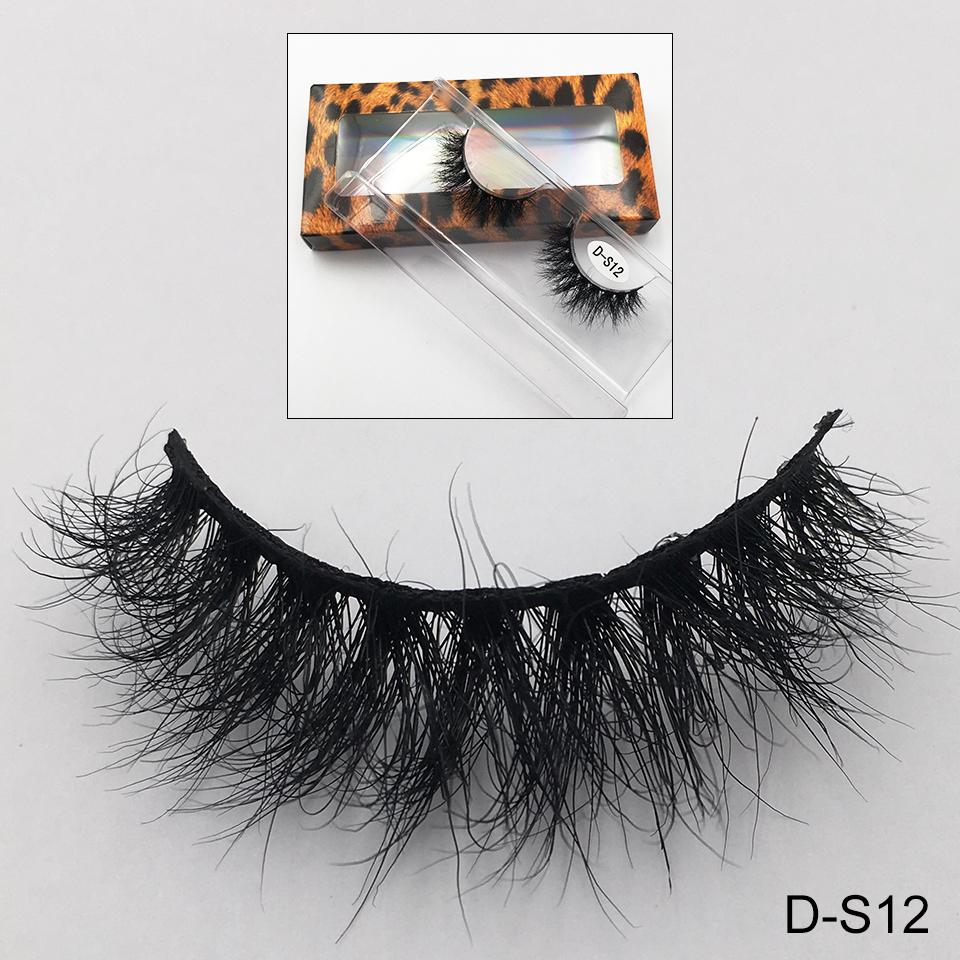 RED SIREN Mink Lashes 3D Mink Eyelashes 100% Cruelty Free Lashes Handmade Reusable Fluffy Natural Eyelashes False Lashes Makeup