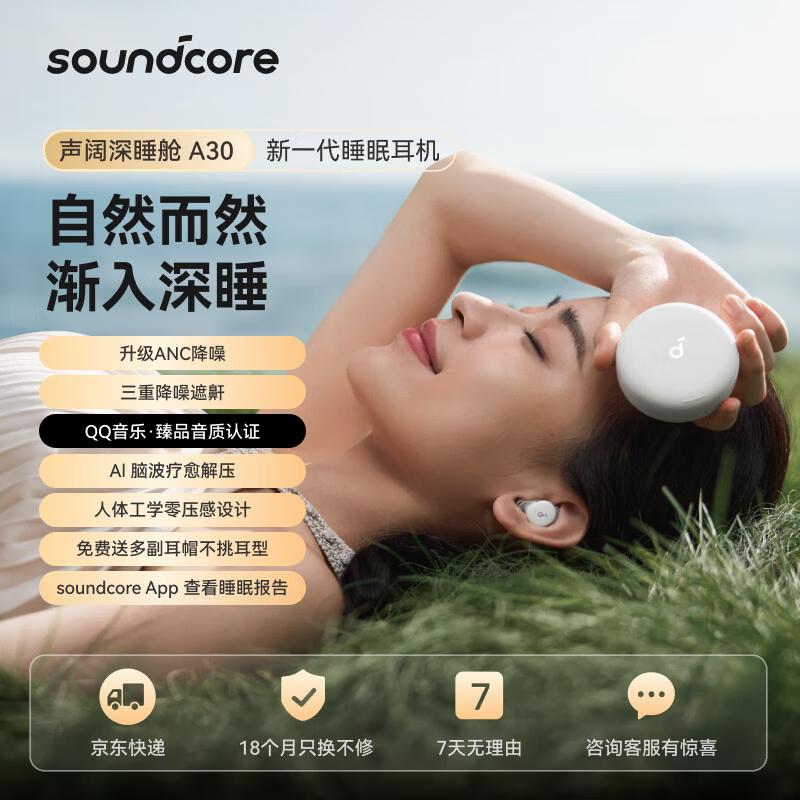 

Навушники Soundcore Sleep A30 для сну