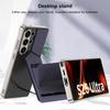 Rotor Bracket Recessed Card Bag Magnetic Phone Case For Samsung Galaxy S26 Ultra 5G, Full Coverage Anti-Fingerprint Shockproof Protective Cover