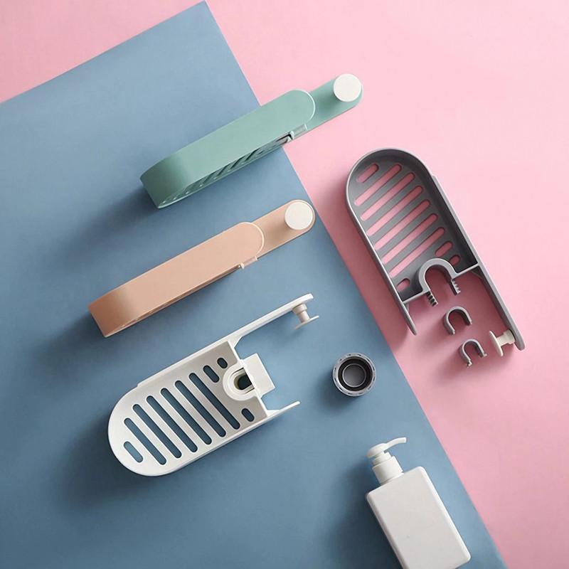 Nail-free Multifunction Faucet Rack Shelf Rag Sponge Brush Drain Sink Storage Shelf Home Kitchen Household Organizer Accessorie