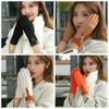 Plush  Gloves Full Finger Winter Mittens Fashion Women Suede Velvet  Gloves  Sports