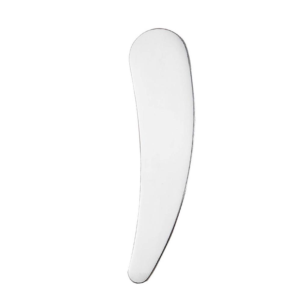 1 Piece Stainless Steel Skincare Spatula Reusable Lotion Cream Applicator for Makeup Eye Cream Sampling Mixing Beauty Tools