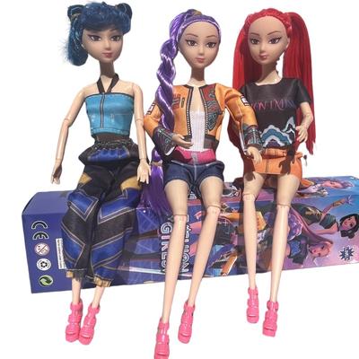 Demon Hunters 30cm Fashion Doll for Articulated Girl Group Doll,Perfect Christmas and Birthdays Toy Gift for Girls Fans