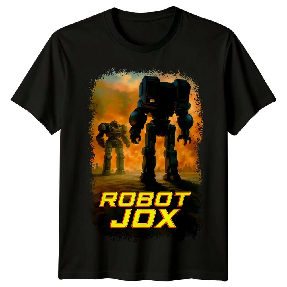 

Robot Jox (1989) Movie Poster Inspired T-Shirt Retro 80s Tee M