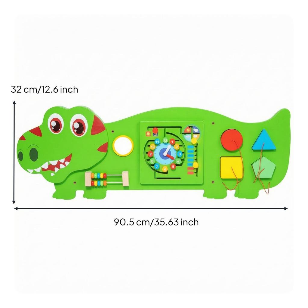 Dinosaur Activity Wall Busy Board for Children