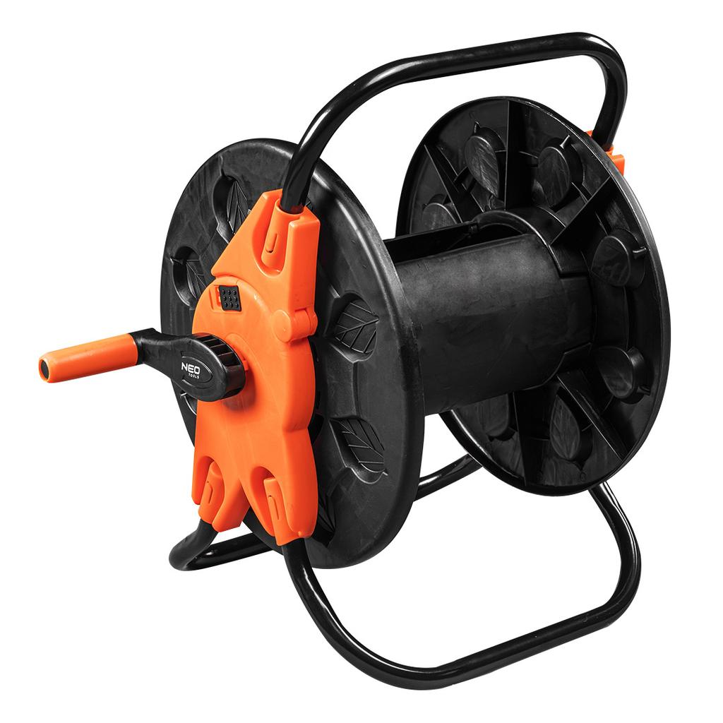 Garden hose stand, plastic, up to 60 m of 1/2" hose