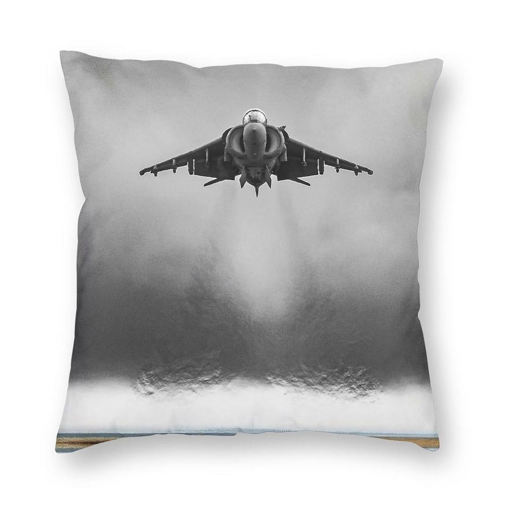 Harrier Gr Take Off Square Pillowcase Polyester Linen Velvet Creative Zip Decor Room Cushion Case