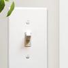 Toggle Switch Panel Single Gang Unbreakable Modern White Heavy Duty Decorative Plastic American Wall Plate Outlet Cover Home Supplies