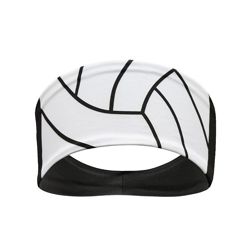 Stylish Sports Headband Yoga Sweatband Men's and Women's Running Fitness Headband Elastic Bandana Headband Hair Accessories