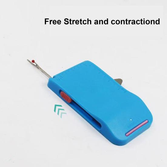 2Pcs Magnetic Seam Guide with Scale Multi-Functional Hemmer Guide Sewing Tool Universal Sewing Machine Attachments Accessories
