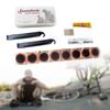 Bicycle Tire Puncture Repair Kit for Cycling Enthusiasts with Storage Box