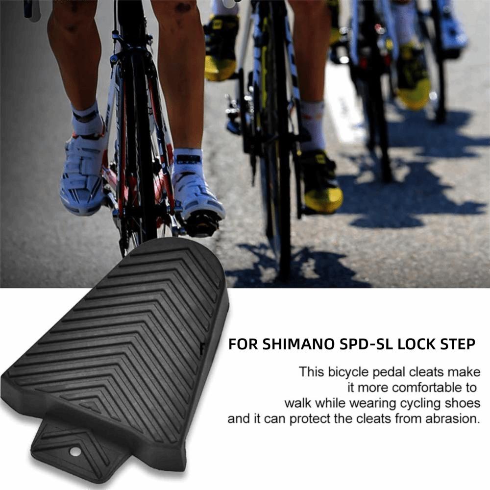 1 Pair Rubber Cleat Protective Cover for Shimano SPD-SL Cleats SH10 SH11 SH12 for Bike Pedal Cleats