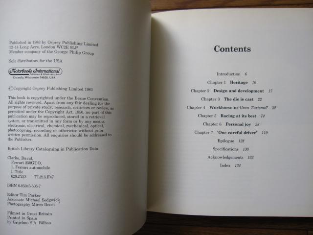 [USED] FERRARI 250GTO David Clarke Ferrari 250GTO