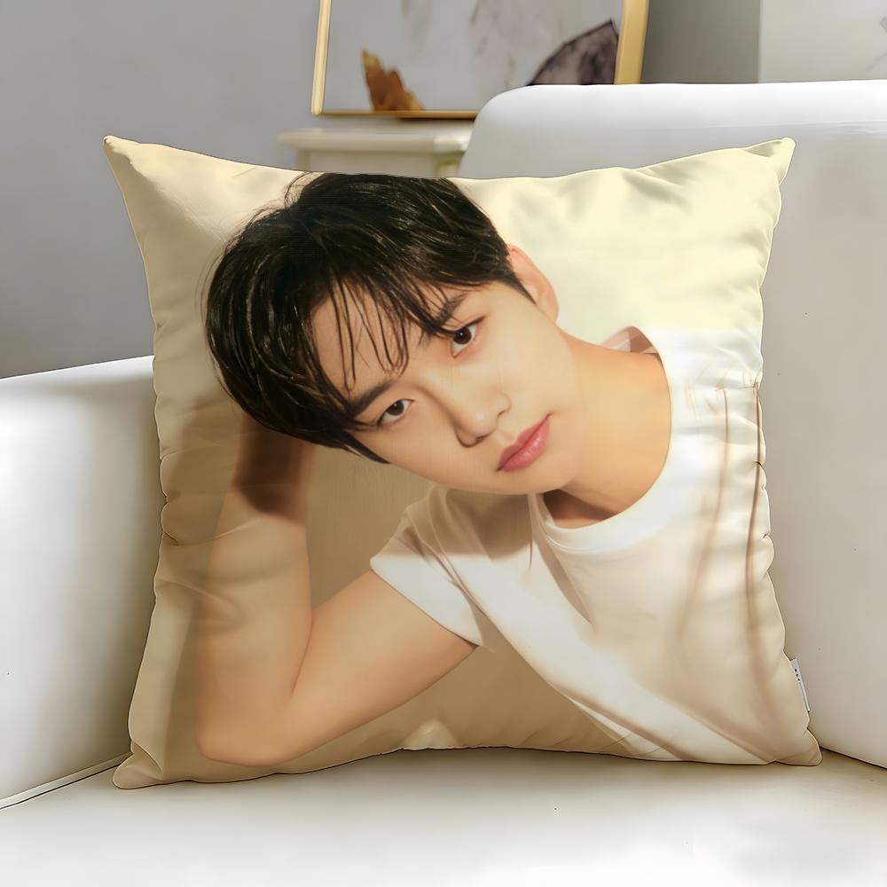 popular actor Lee Junho Cushion Cover Soft  EasyWash Pillow Case  Versatile for Couch Bed Travel and Office