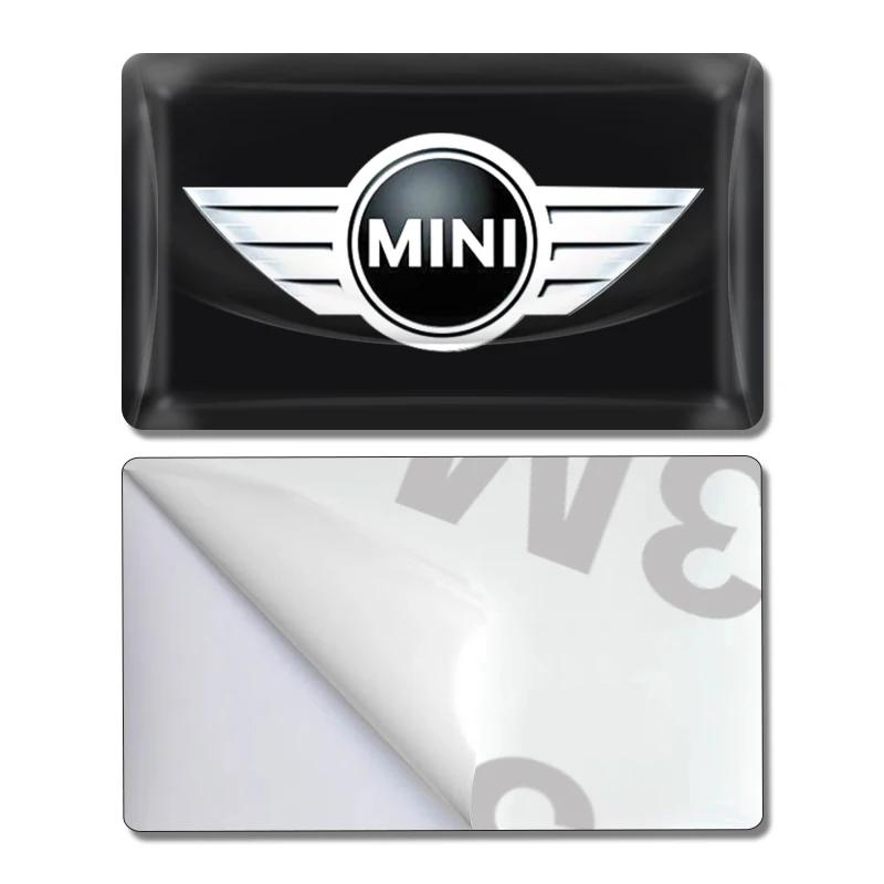 Nowy Stylizacja Samochodu Naklejki Samochodowe 3D Epoksydowe Małe Naklejki Klej Kropelkowy Do BMW Mini Cooper F54 F55 F56 R56 R60 SONE Roadster Clubman Coupe