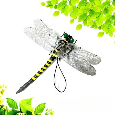 12cm Simulation Dragonfly Outdoor Mosquito Repellent Insect Model Garden Hanging Ornaments