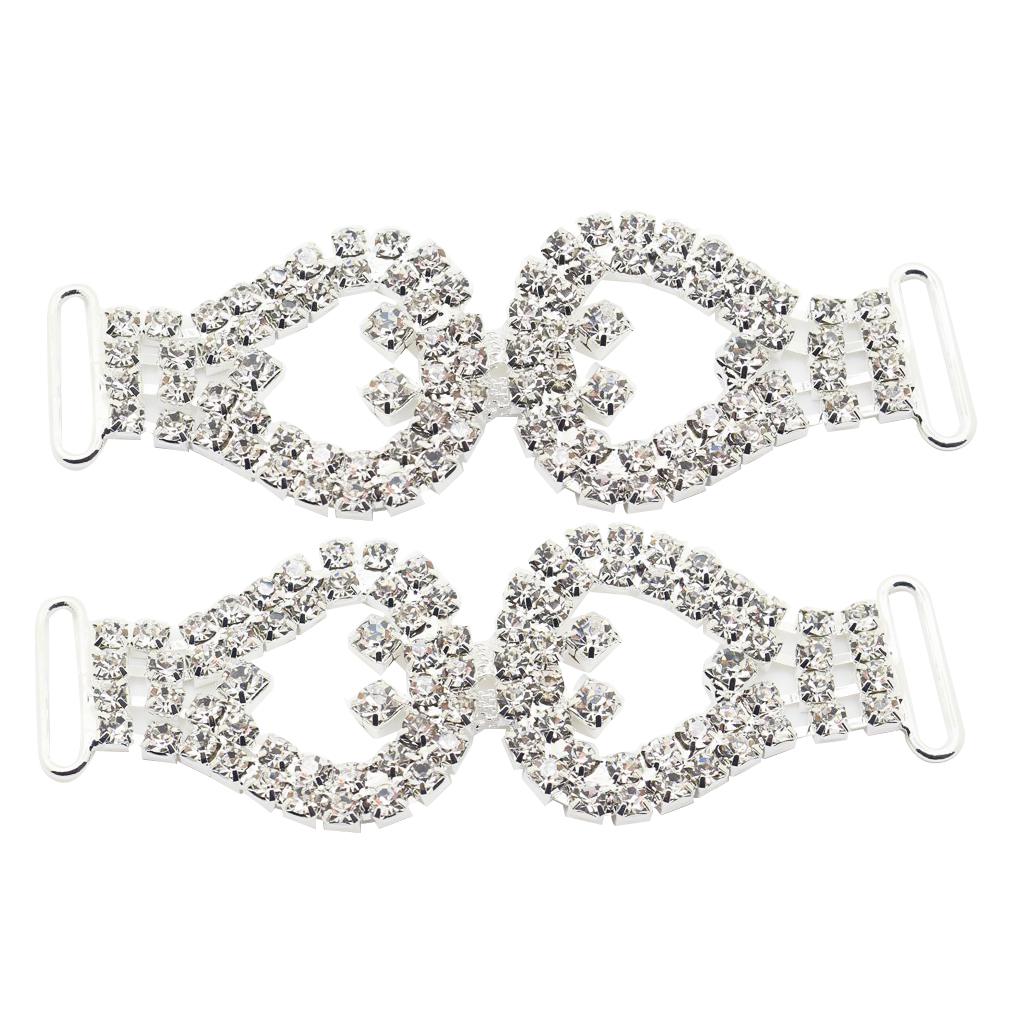 Swimwear//Lingerie buckle Sew On Buckles Notions 1pc Rhinestone Buckles Sliders