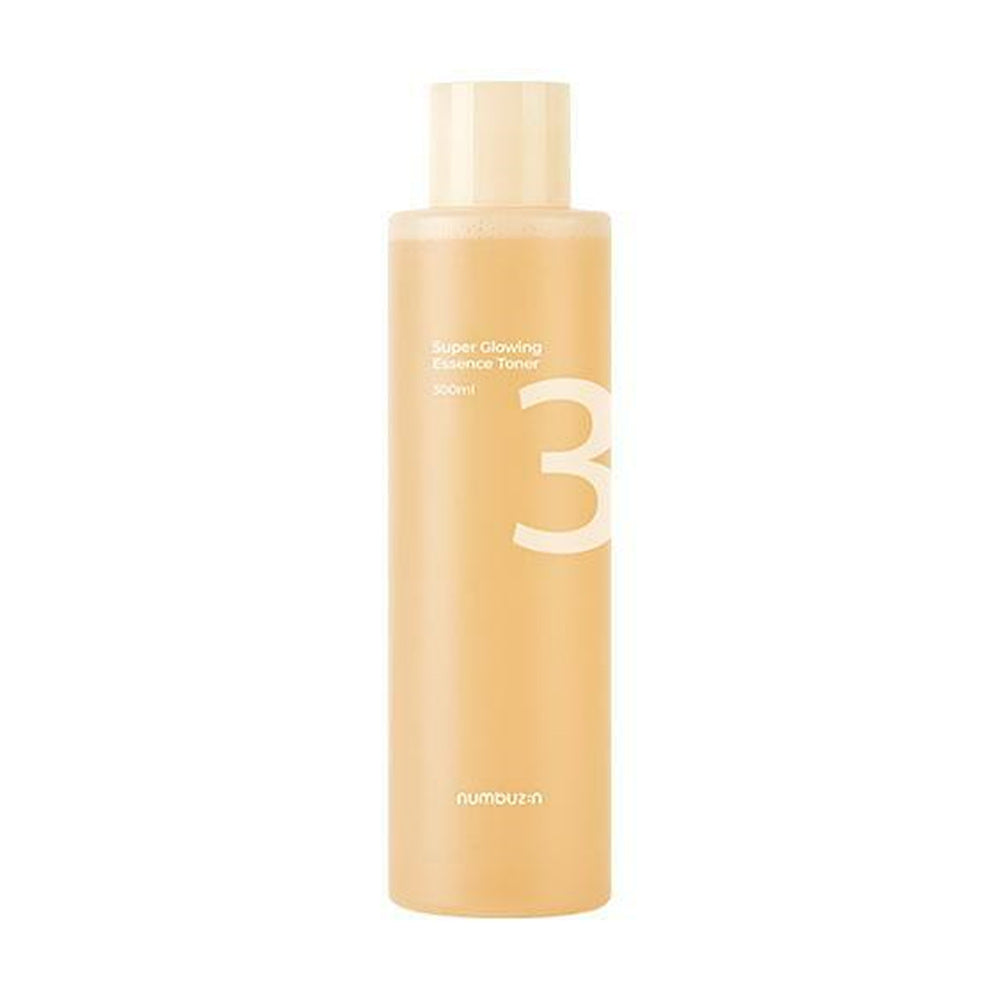 

numbuzin No.3 Super Glowing Essence Toner 300mL Jumbo Size Package