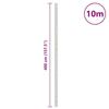 VidaXL Membrane anti-mauvaises herbes blanc 4x10 m PP, tissu anti-mauvaises herbes, membrane de contrôle des mauvaises 4005927