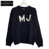 Marc Jacobs Black MJ Logo Crew Neck Sweatshirt Tops M blackUsed