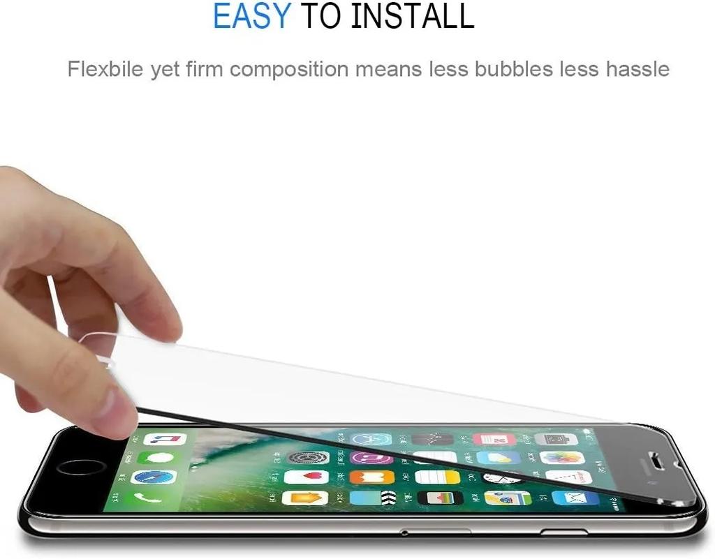 3 unidades de vidro temperado para Apple iPhone 6 6S 7 8 Plus SE 2022 protetor de tela protetora 2020