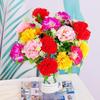 Handheld Artificial Carnation Bouquet for Sports Events and Dance Routines