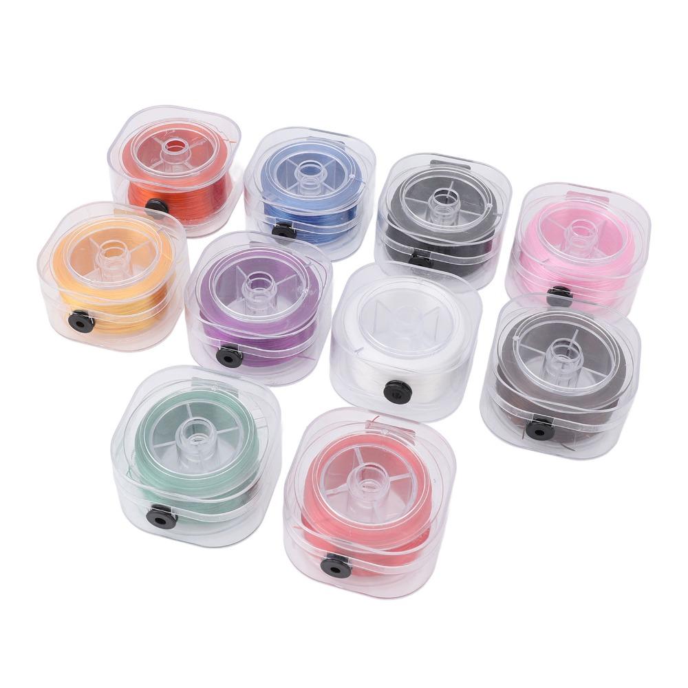 10Pcs Flat elastic design Flat Elastic String Jewelry Making Cord  Handmade ornament assembly