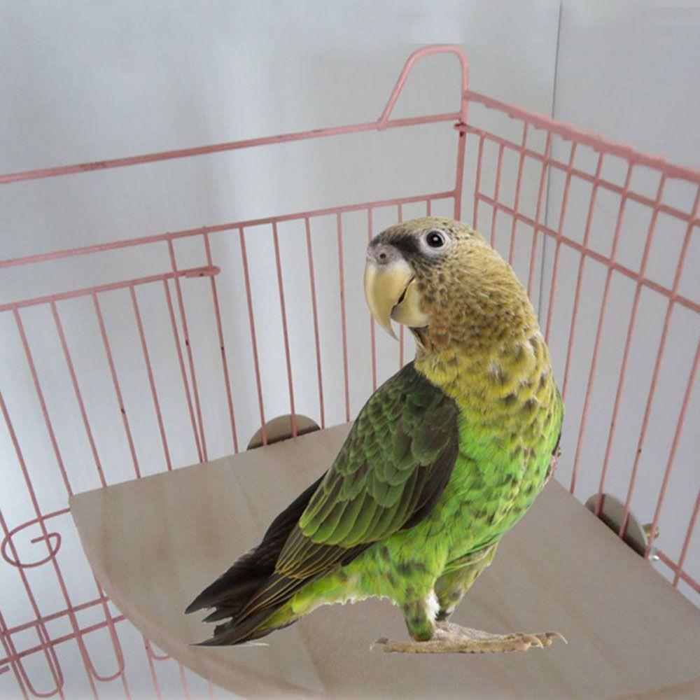 Hamster For Bird Cage Rat Pet Bird Parrot Wood Platform Perches Station Board Stand Rack Toy