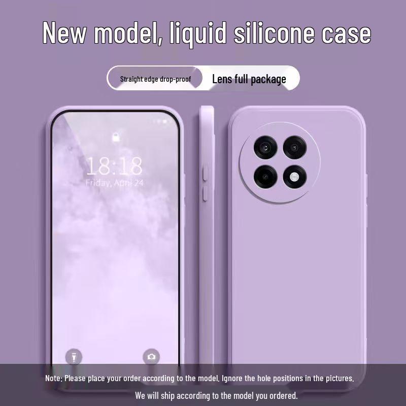 

OnePlus Ace 5 Pro Liquid Silicone Case: Full Coverage, Drop Protection, Skin-Friendly Solid Color Design OnePlus Ace 5 Pro