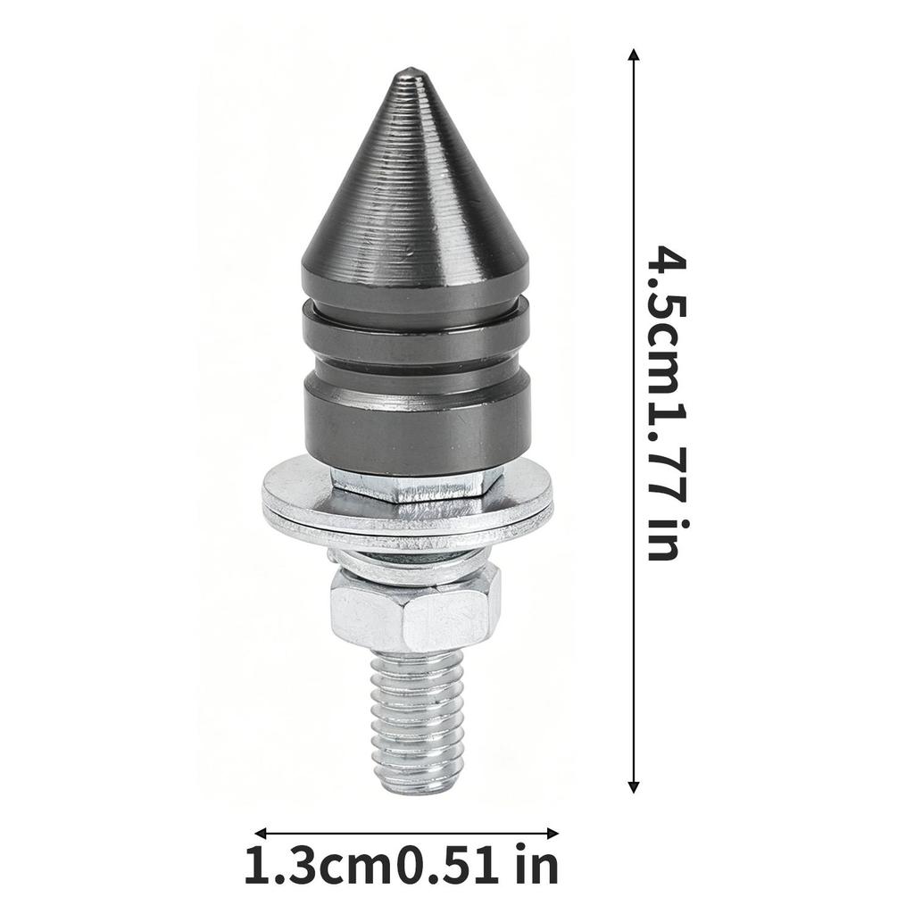 Universal Car License Plate Aluminum Alloy M6 Screws Corrosion Resistant Fasteners for ATV Motorcycle Exterior Modification