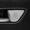 Für Mercedes-Benz A CLA GLA Klasse W176 X156 C117 Autotürlautsprecher aus Stahl, Stereo-Dekorationsabdeckung, Lautsprecherverkleidung