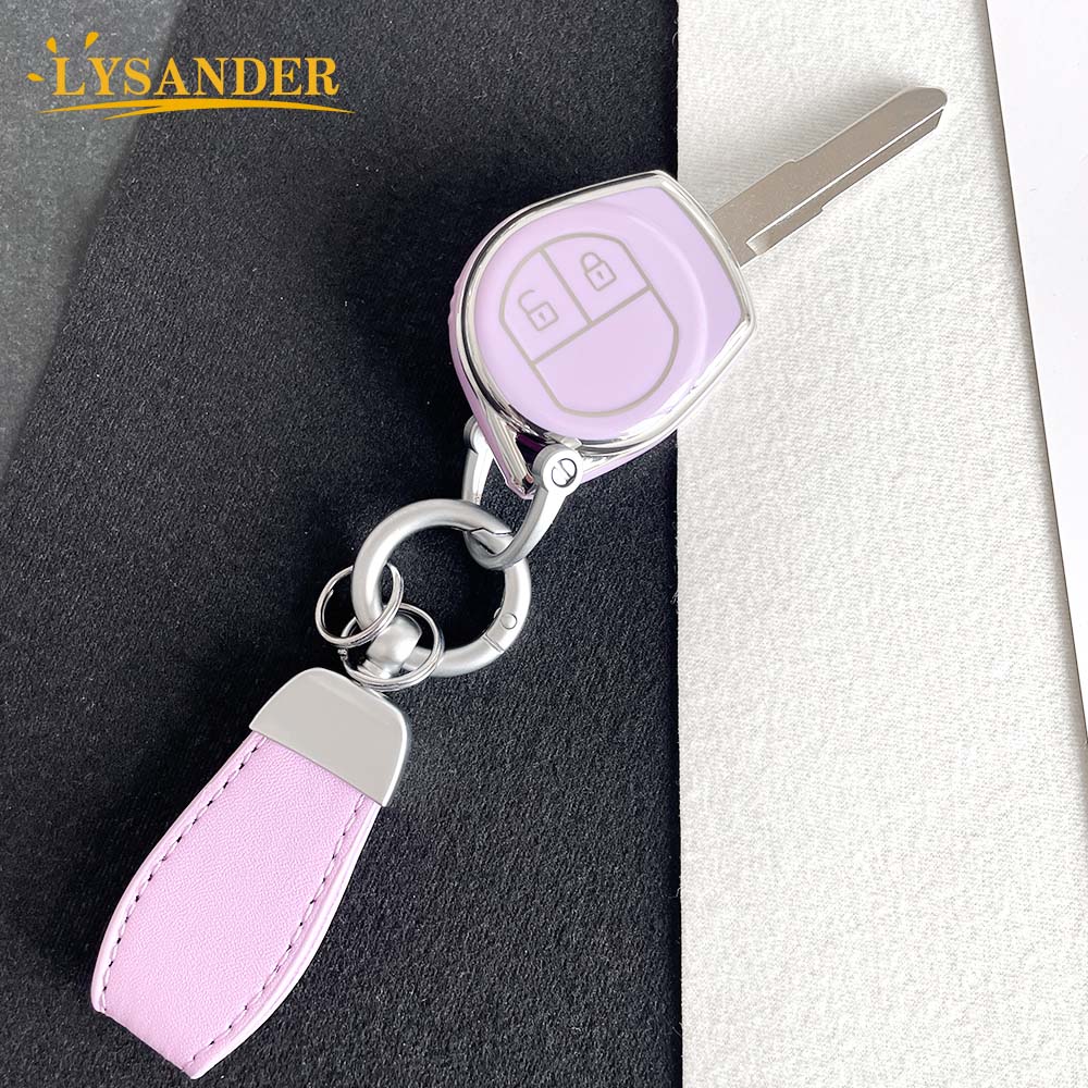 Car Remote Key Case Cover KeyFob Keyring For SUZUKI Swift SX4 Liana Aerio Jimny Samurai Amagatarai Grand Vitara Auto Accessories