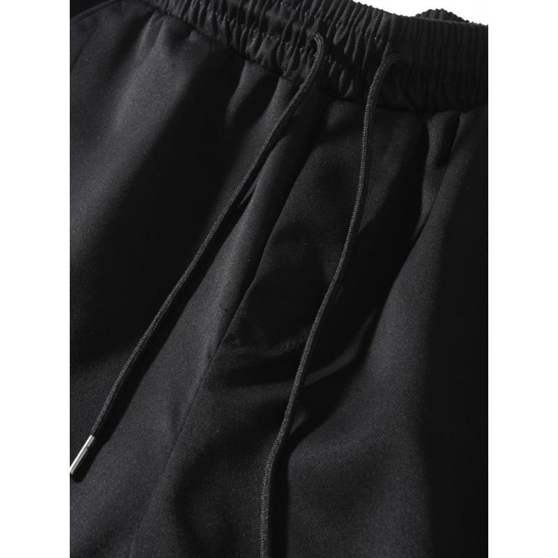 Men Multi Pocket Casual Cargo Long Pants Vintage High Street Work Trousers